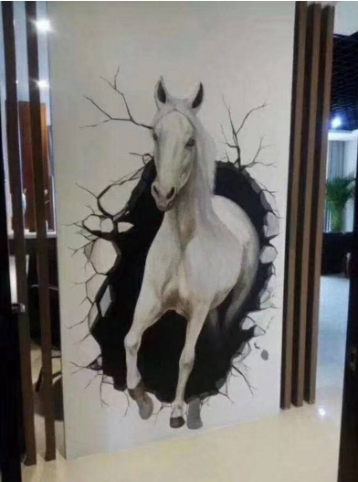 3D藝術彩繪背景墻