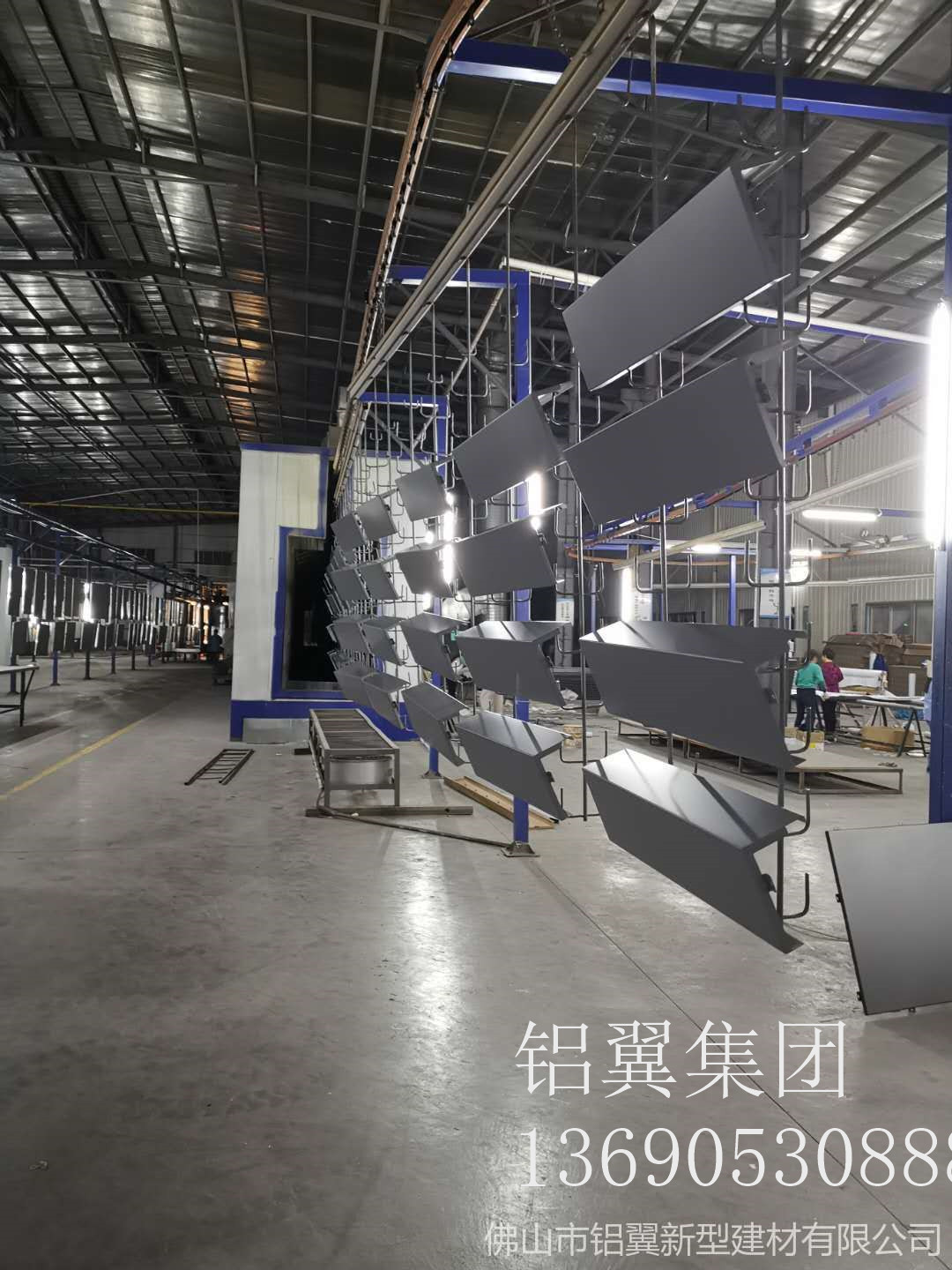 氟碳鋁單板廠家2號(hào)噴涂線